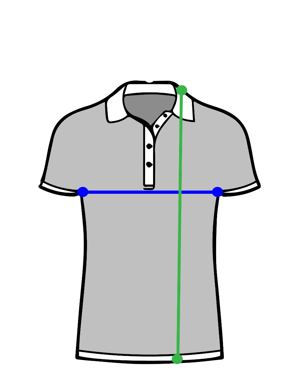 Polo Size Chart