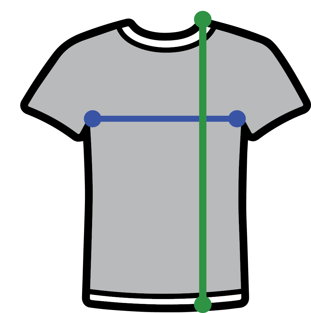 T-Shirt Size Chart